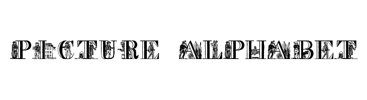 Picture Alphabet  免费字体下载