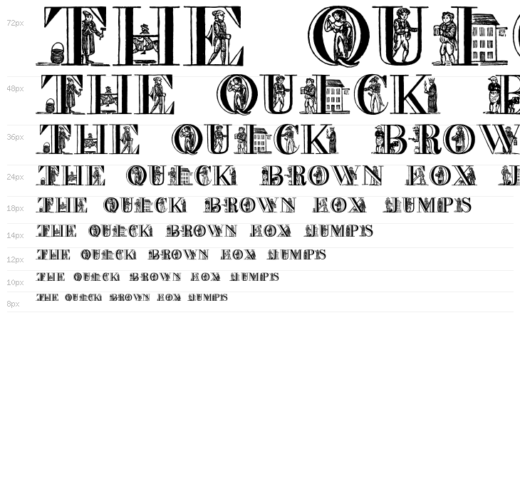 Picture Alphabet Waterfall