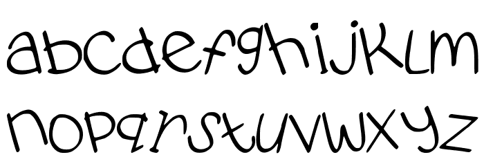 PidginDance Font LOWERCASE