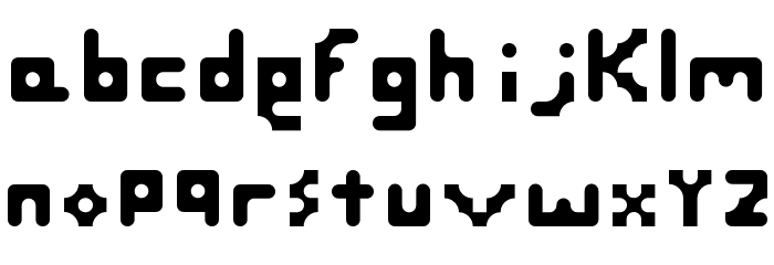 Pie1 Regular Font LOWERCASE