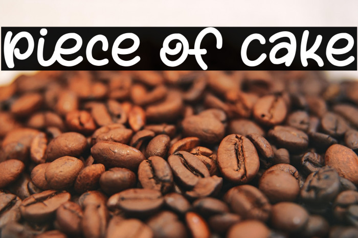 Piece of Cake Example 3