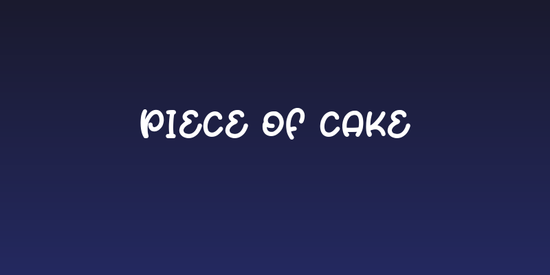 Piece of Cake Social Header