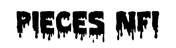 Pieces NFI Font - FFonts.net