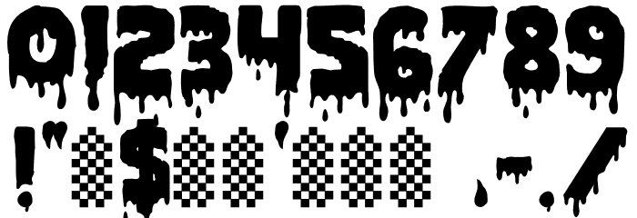 Pieces NFI Font OTHER CHARS