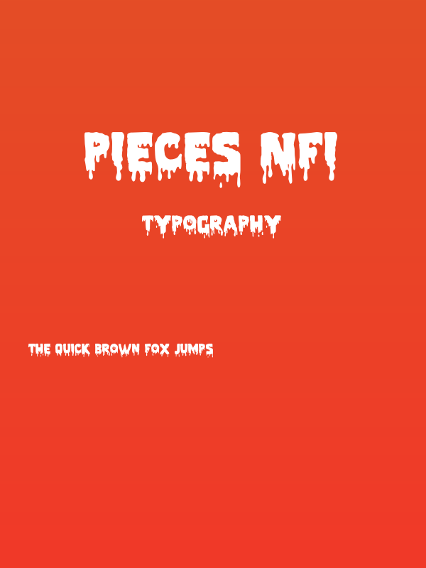 Pieces NFI Poster