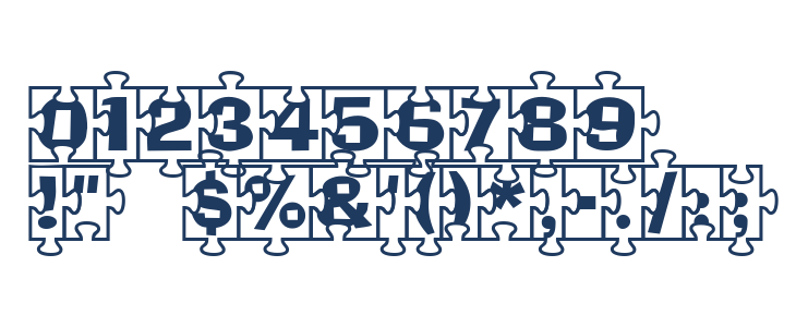 Pieces W Other Characters