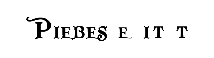 Pieces of Eight Alt Font