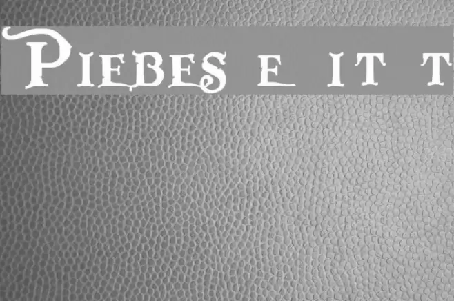 Pieces of Eight Alt フォント examples