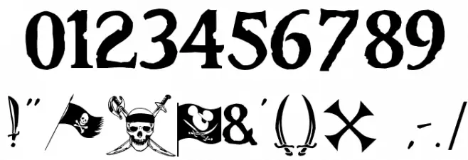 Pieces of Eight Fonte OUTROS PERSONAGENS