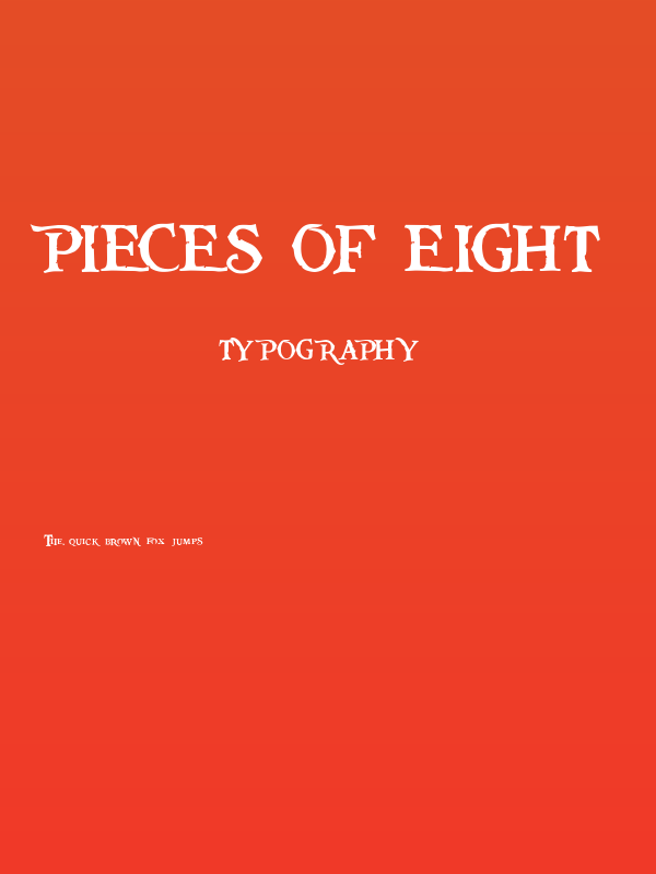 Pieces of Eight Poster