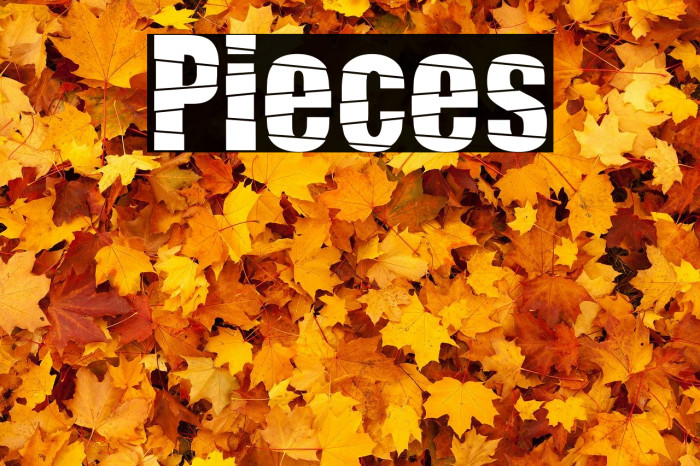 Pieces Caratteri examples