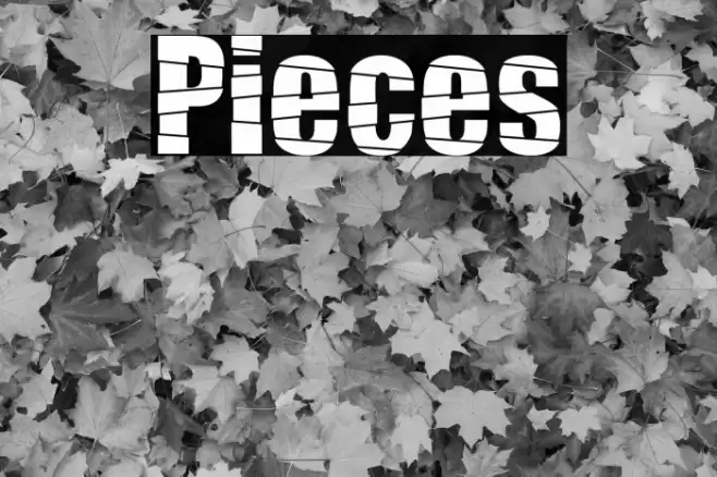 Pieces Caratteri examples