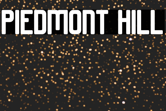 Piedmont Hill Example 1