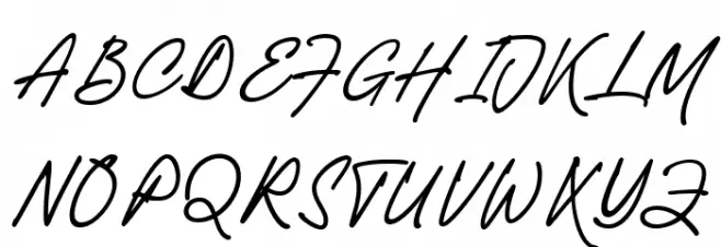Piedmont フォント 大文字