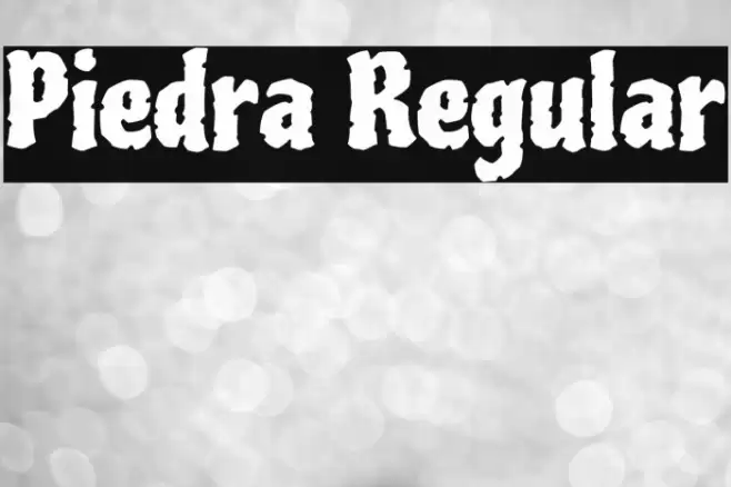 Piedra Regular Fuentes examples