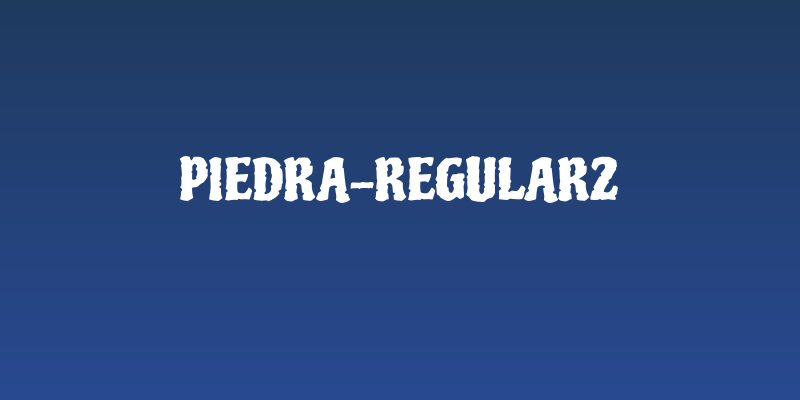 Piedra-Regular2 Social Header