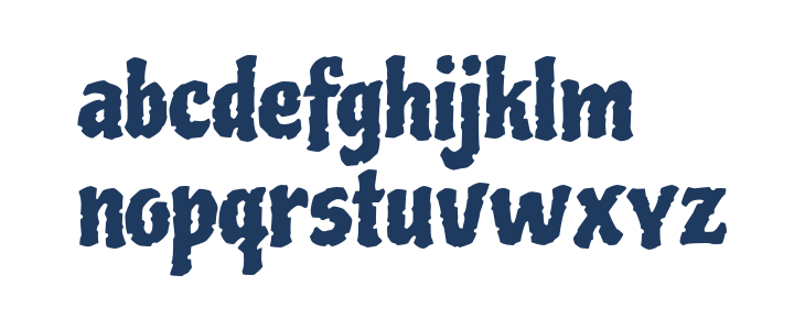 Piedra-Regular2 Lowercase