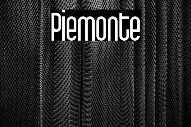 Piemonte Font examples