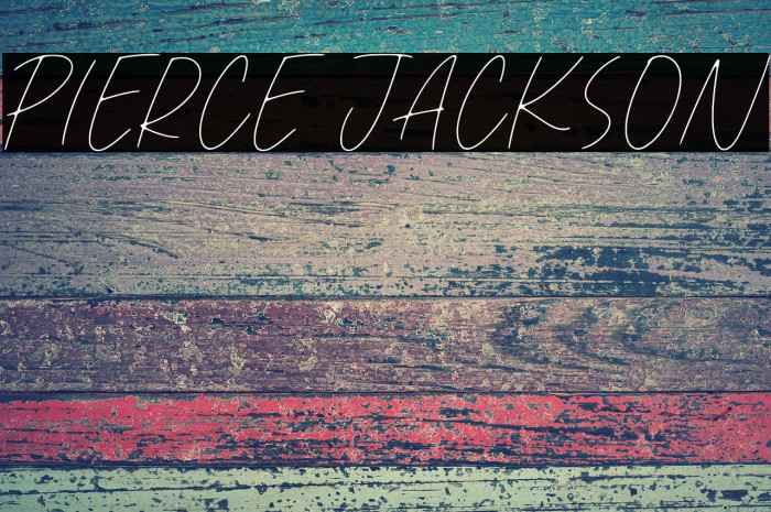 Pierce Jackson Example 2