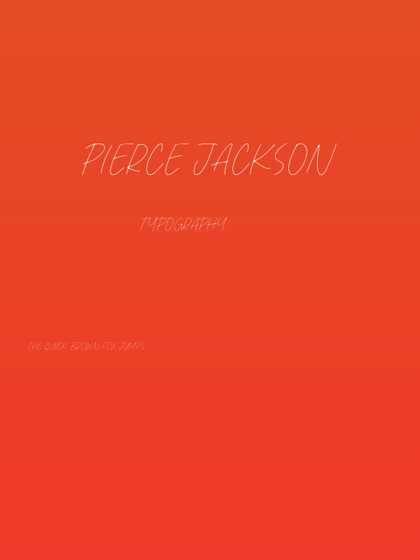 Pierce Jackson Poster