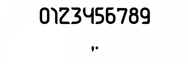 Pierce Regular Font OTHER CHARS