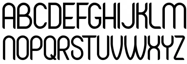 Pierce Regular Schriftart Groß