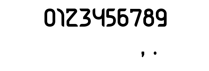 PierceRegular Font OTHER CHARS