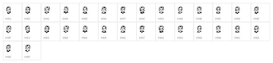 Pierre the Vampire Regular Character Map