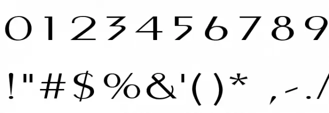 PigNoseTyp Font OTHER CHARS