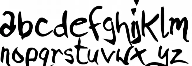 Pigae Font LOWERCASE