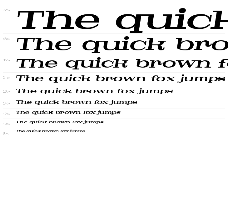 Pigeon PERSONAL Bold Italic Waterfall