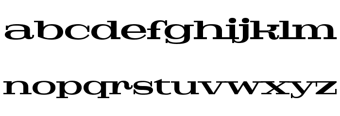 Pigeon PERSONAL Bold Font LOWERCASE