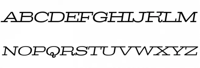 Pigeon PERSONAL Light Italic Schriftart Groß
