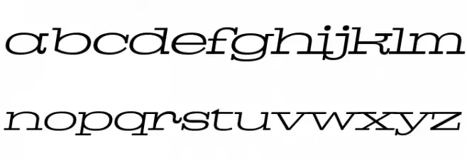 Pigeon PERSONAL Light Italic フォント 小文字