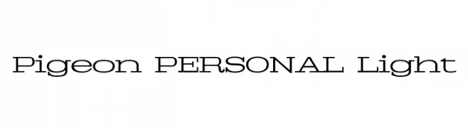 Pigeon PERSONAL Light  baixar fontes gratis