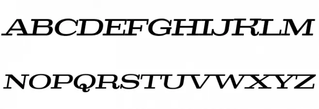 Pigeon PERSONAL Medium Italic 字体 大写