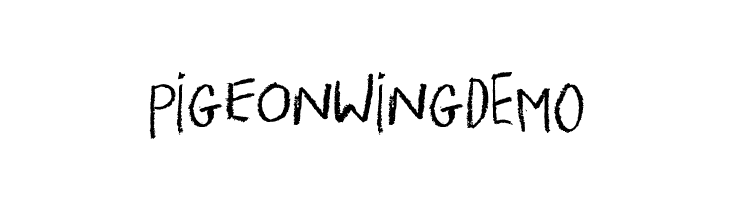 PigeonWingDEMO  لخطوط تنزيل