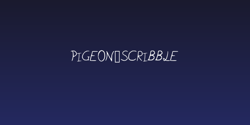 Pigeon_scribble Social Header