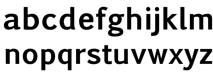 Pigiarniq Bold フォント 小文字