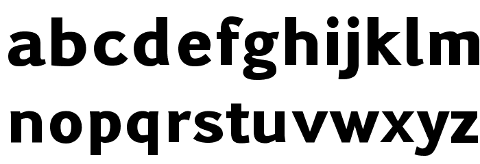 Pigiarniq Heavy Font LOWERCASE