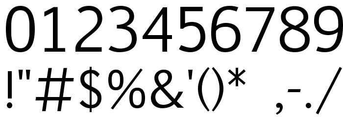 Pigiarniq Font OTHER CHARS