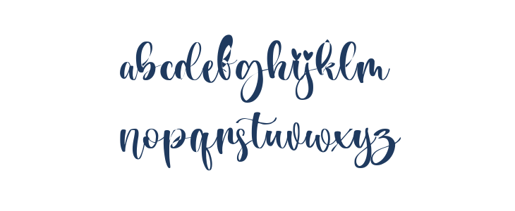 Piglate Regular Lowercase