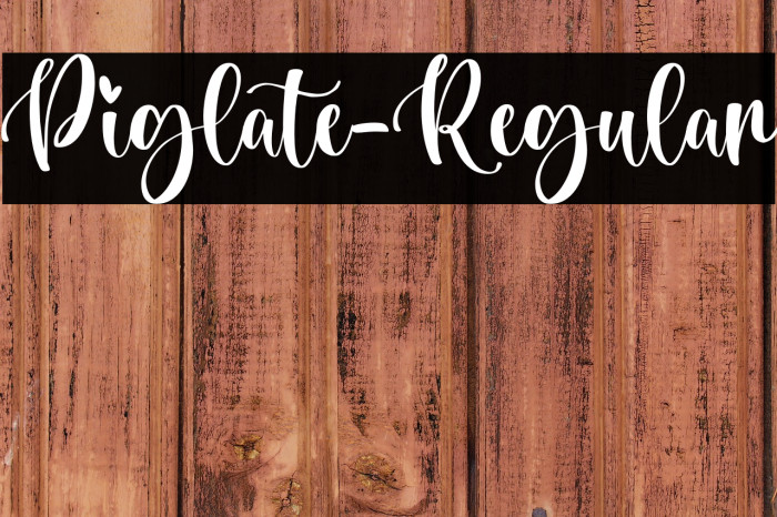 Piglate-Regular Example 1