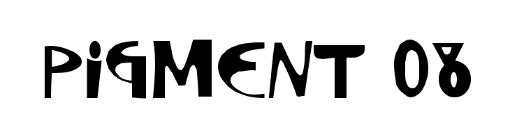 Pigment 08  Free Fonts Download