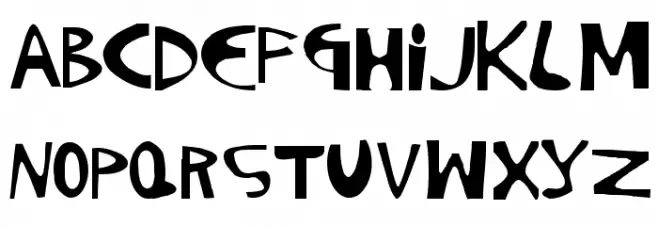 Pigment 08 Font Litere mari