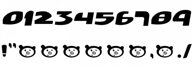 Pigpen Font OTHER CHARS