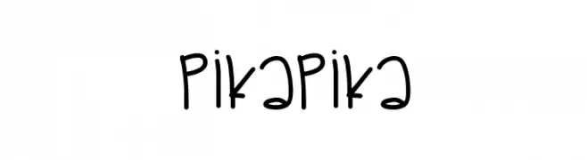 PikaPika  Скачать бесплатные шрифты