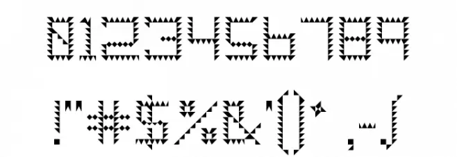 Pike Regular Font OTHER CHARS