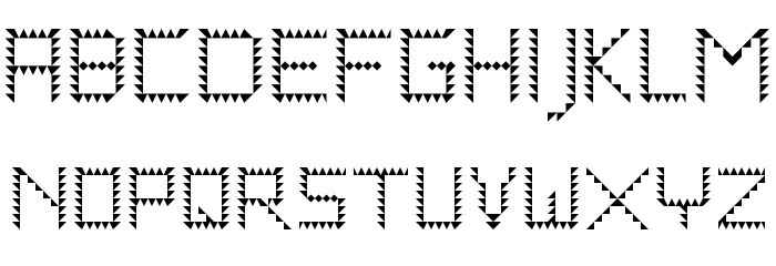 Pike Regular Font LOWERCASE