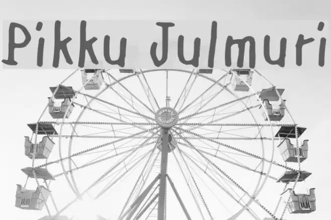 Pikku Julmuri Font examples